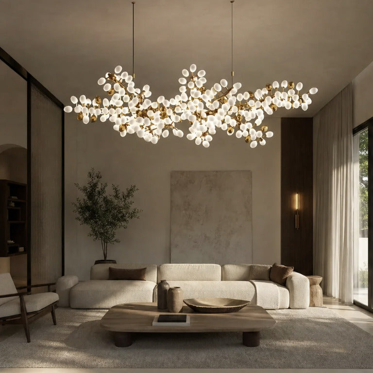 Spore chandelier
