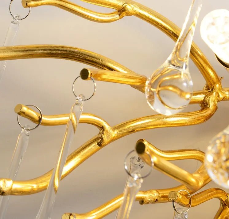 Dribble crystal wall light product view