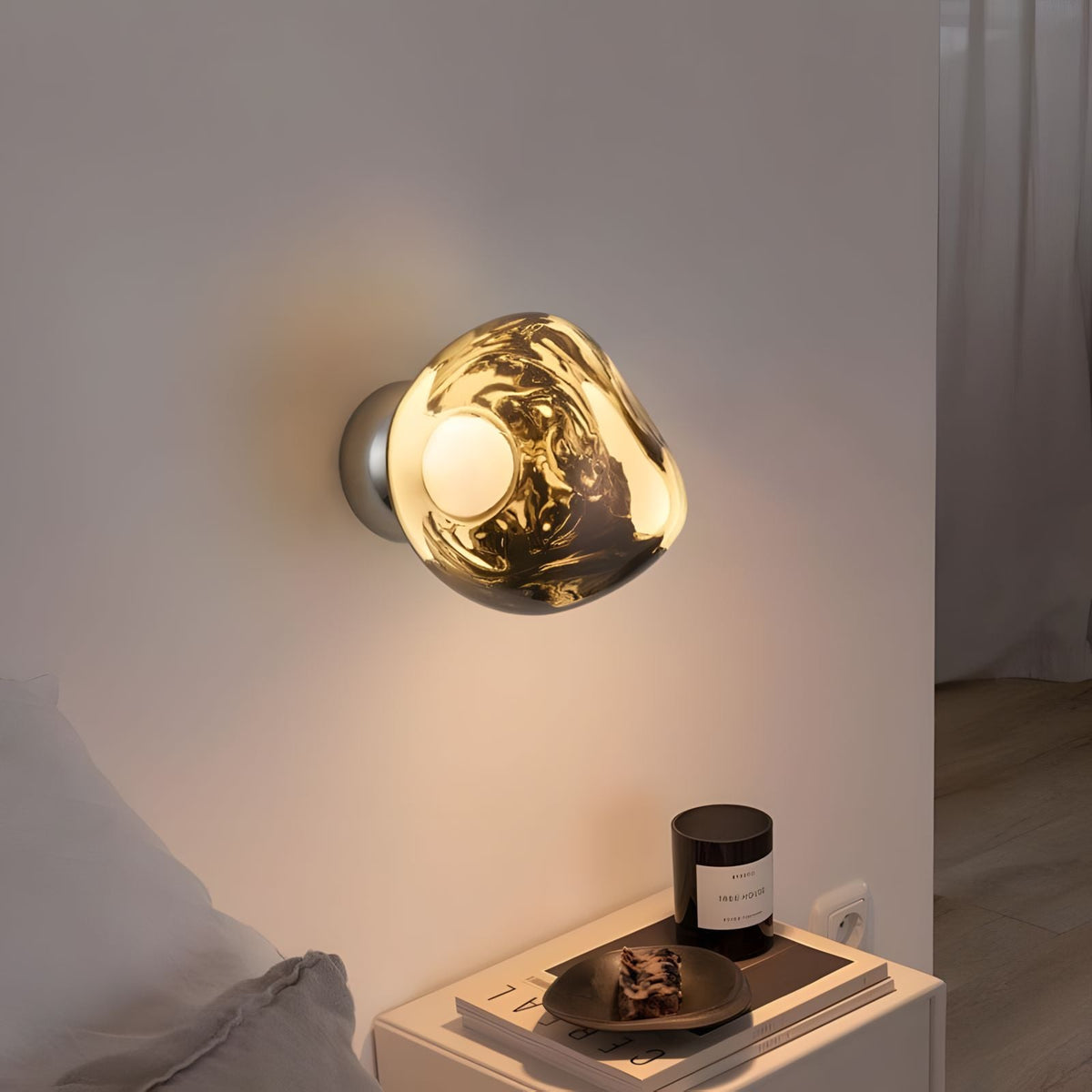 Lava glass wall light product view