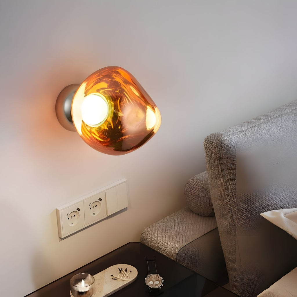 Lava glass wall light product view – image 6