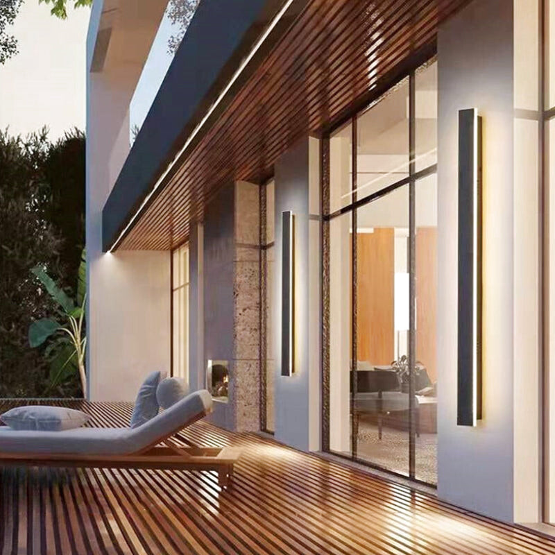 Pillar Tall Outdoor Wall Light