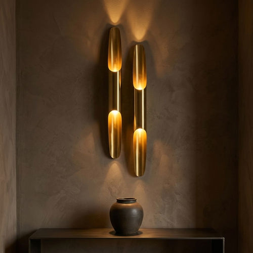 Nimes brass wall light product view