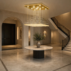 Crystal Chandelier – Raindrop, LED – Anya