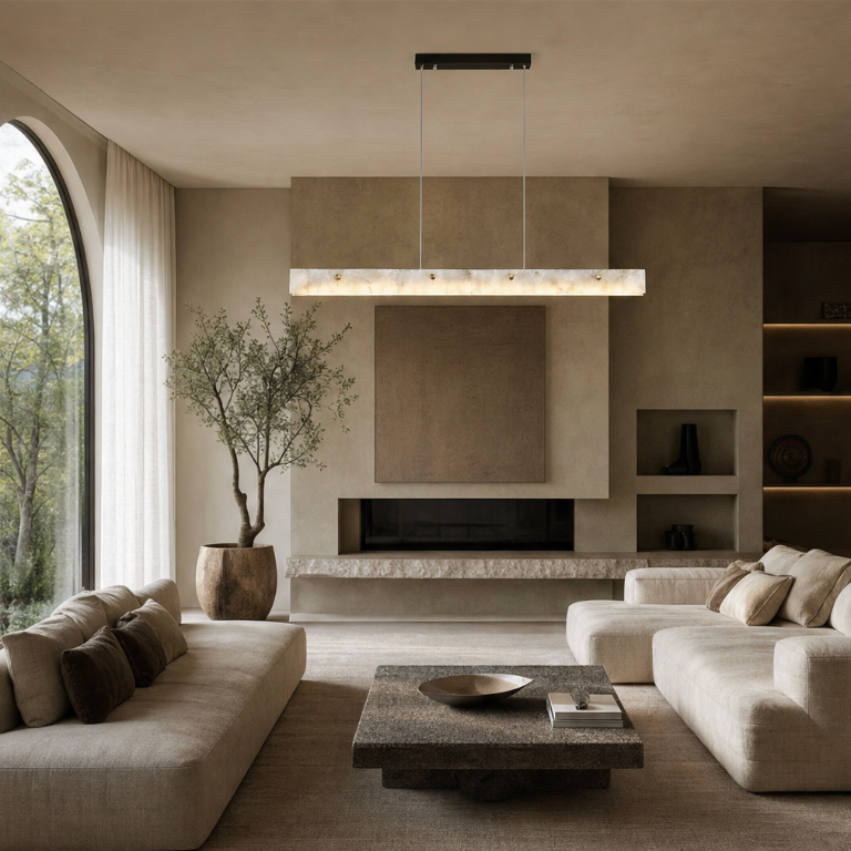 Marble Chandelier – LED – Auralis