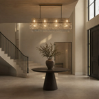 Crystal Chandelier – Linear, Dimmable LED – Aurelian