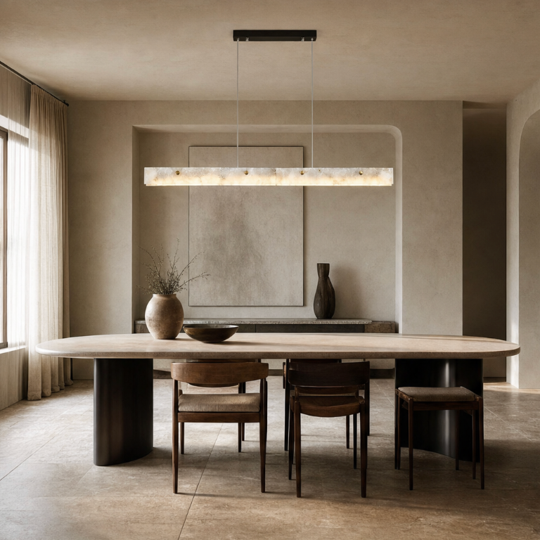 Marble Chandelier – LED – Auralis