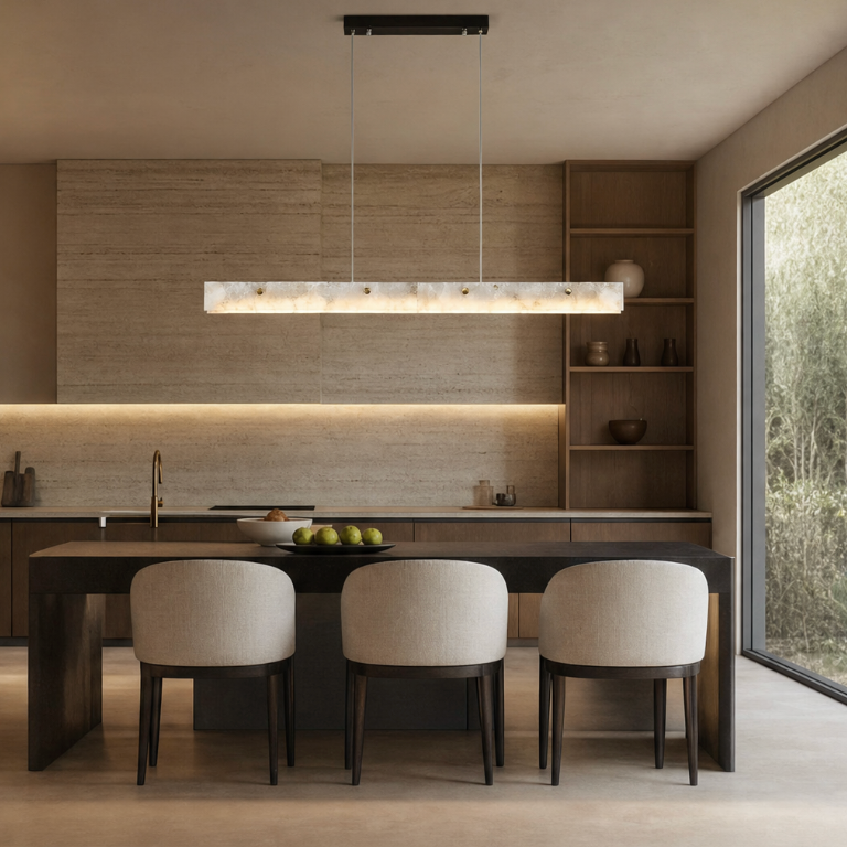 Marble Chandelier – LED – Auralis