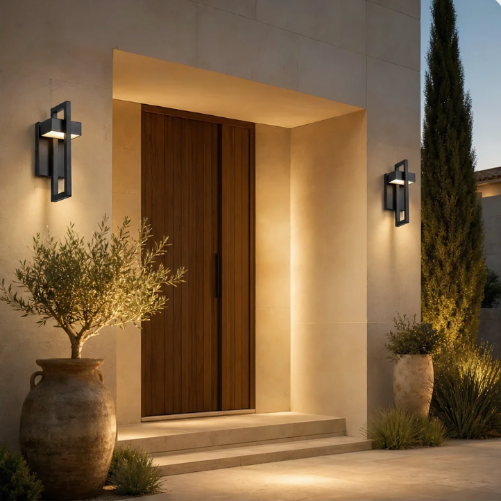 Outdoor Wall Light – Stainless Steel, LED – Rilume