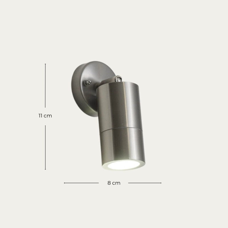 Easton Stainless Steel Outdoor Wall Light