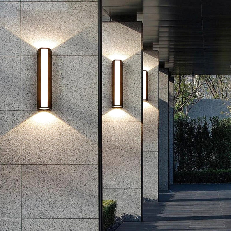 Slimline Vertical Outdoor Wall Light