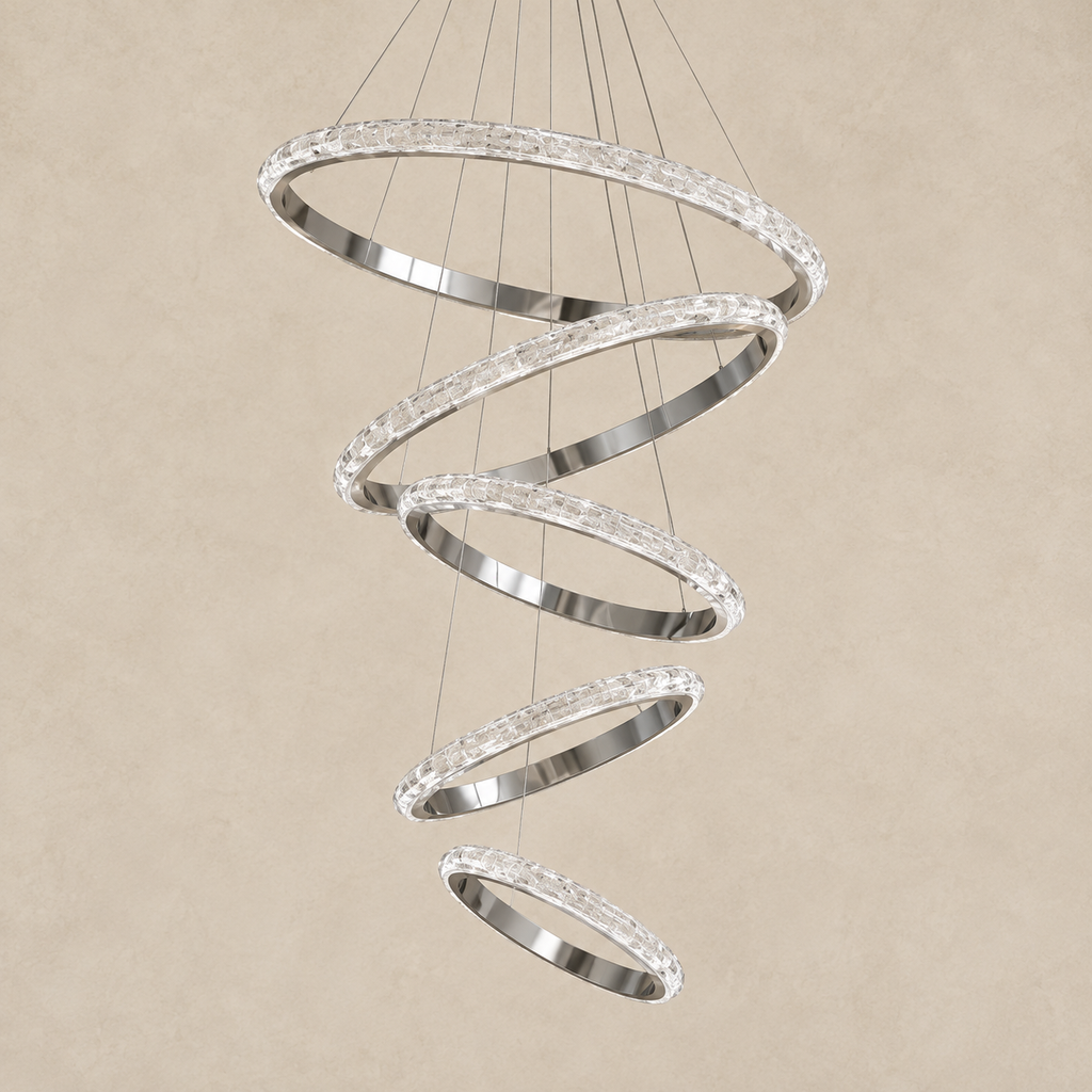 Crystal Chandelier – Dimmable LED – Opus