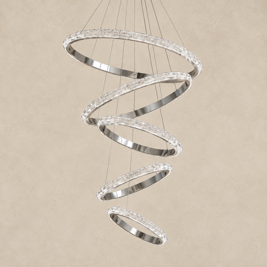 Crystal Chandelier – Dimmable LED – Opus