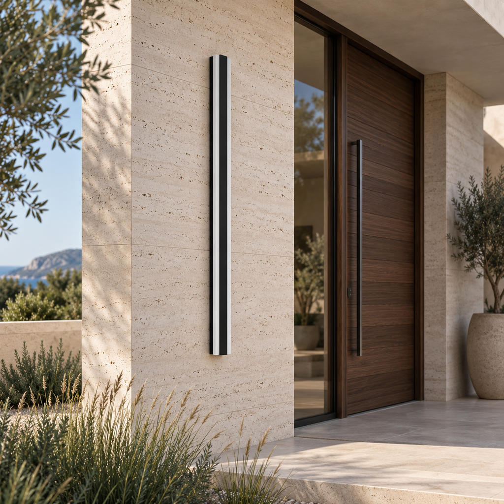 Outdoor Wall Light – Aluminium and Acrylic (Rustproof), LED – Bolt