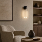 Cira brass wall light in a contemporary interior – image 5