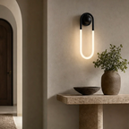 Cira brass wall light in a contemporary interior – image 7