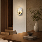 Conus copper wall light in a contemporary interior – image 4
