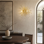Dribble crystal wall light in a contemporary interior – image 2
