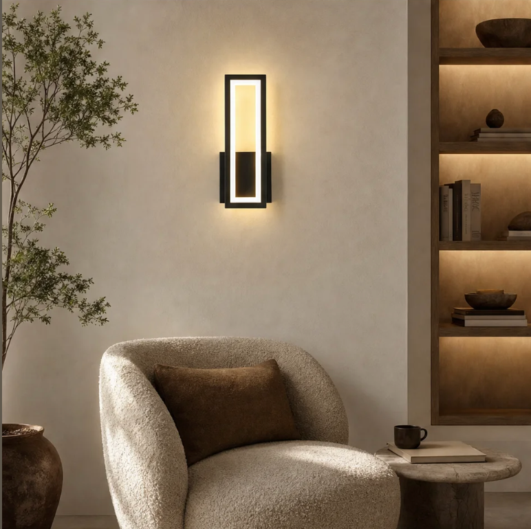 Esse crystal wall light in a contemporary interior – image 2