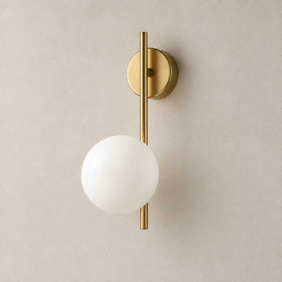 Modern Wall Light – Frosted Glass, LED – Agnus