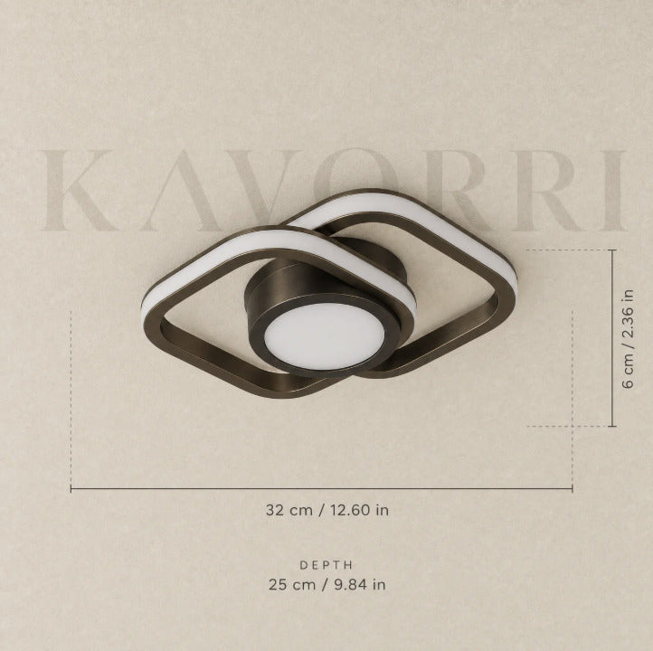 Aira ceiling light by KAVORRI