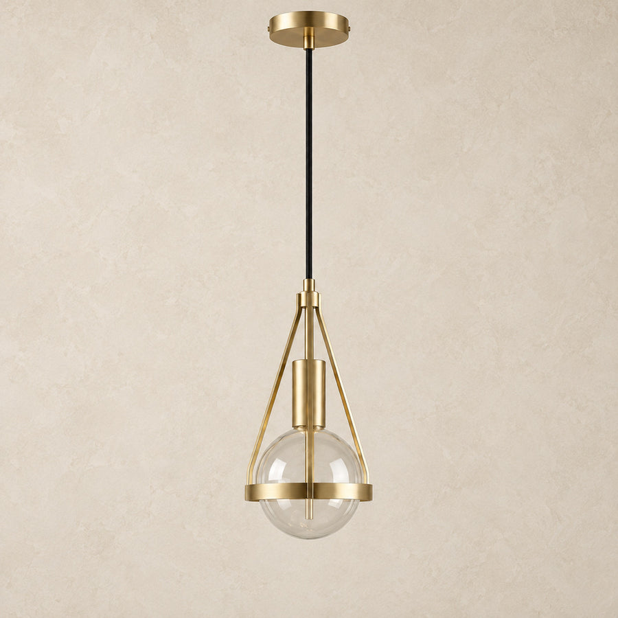 Copper Pendant Light – Dandelion, Dimmable LED – Amya