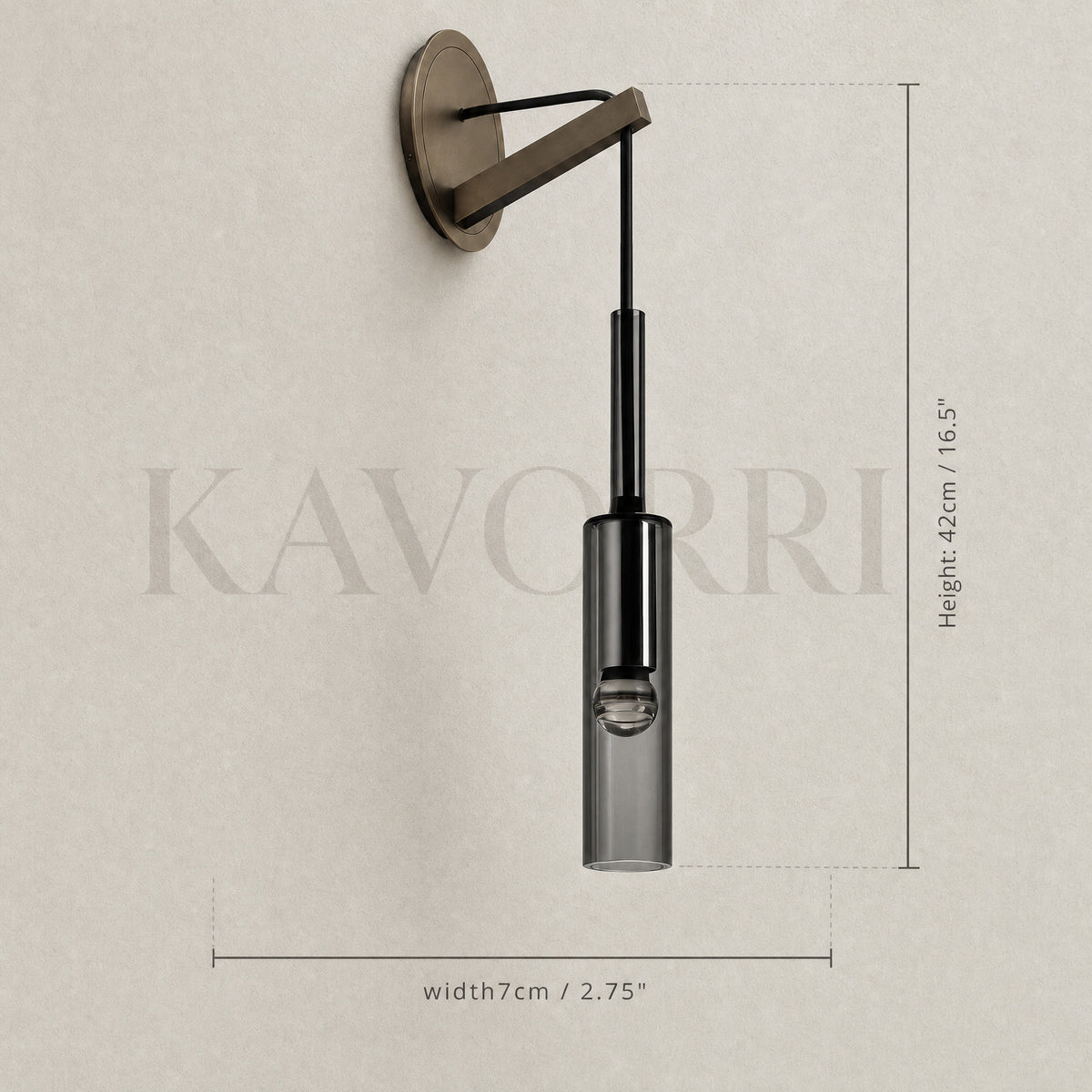 Andrea wall light by KAVORRI