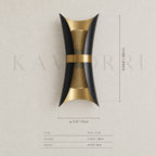 Angelica wall light by KAVORRI