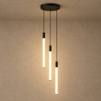 Astra pendant light – light on