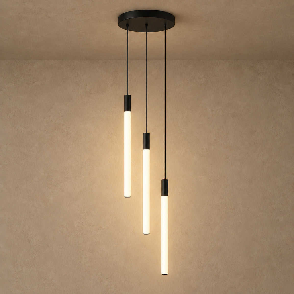 Astra pendant light – light on