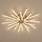 Aura ceiling light – light on