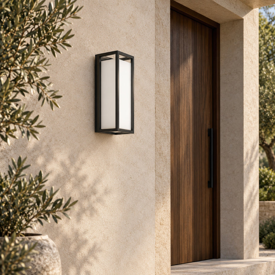 Outdoor Wall Light – Aluminium, LED – Aurenza