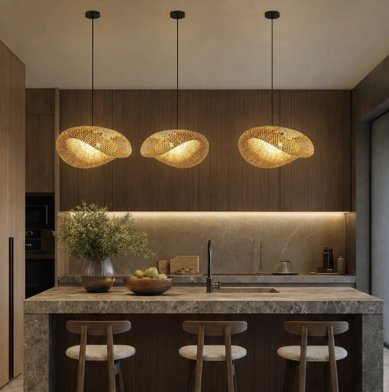 Bask pendant light
