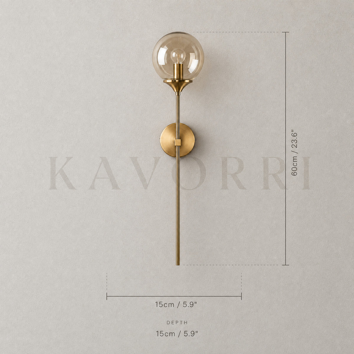 Beacon wall light by KAVORRI