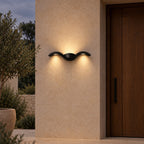 Belle outdoor light – light on