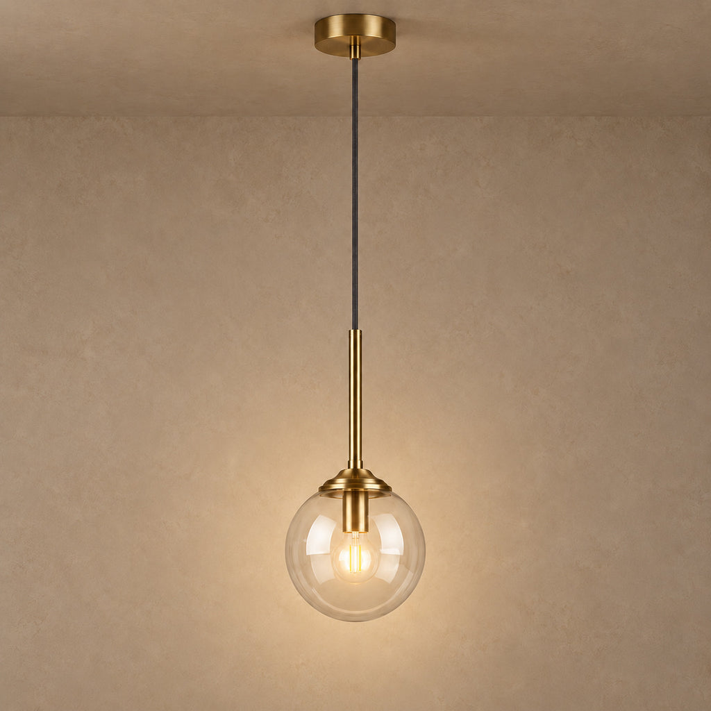 Bethanie pendant light – light on