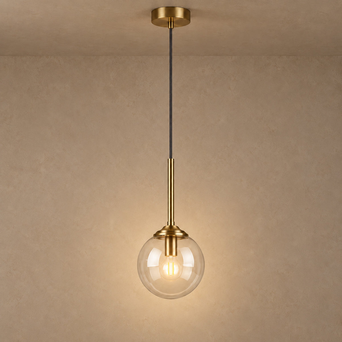 Bethanie pendant light – light on