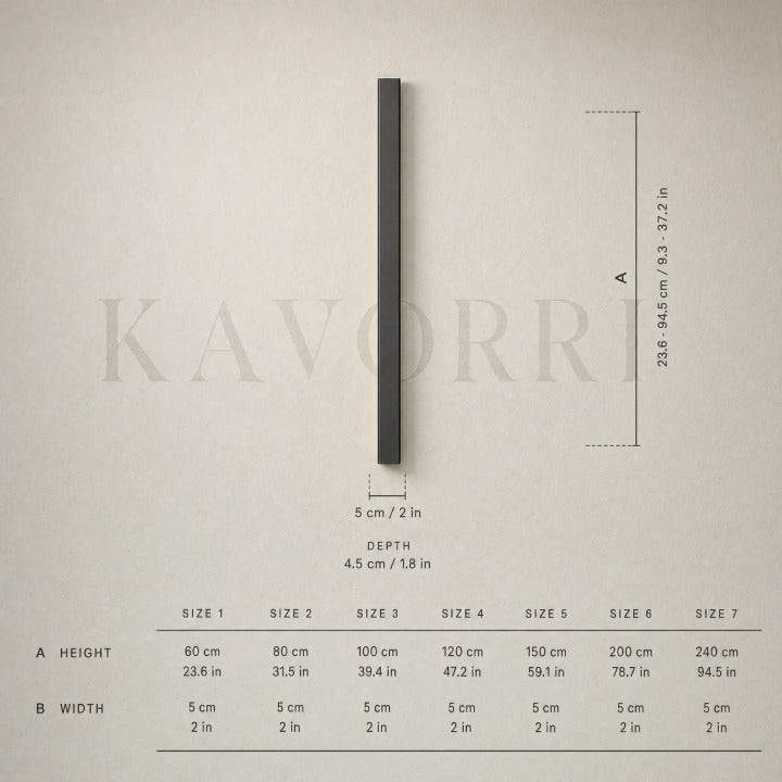 Bolt RGB outdoor light by KAVORRI