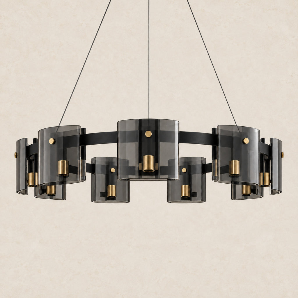 Calyx chandelier – light off