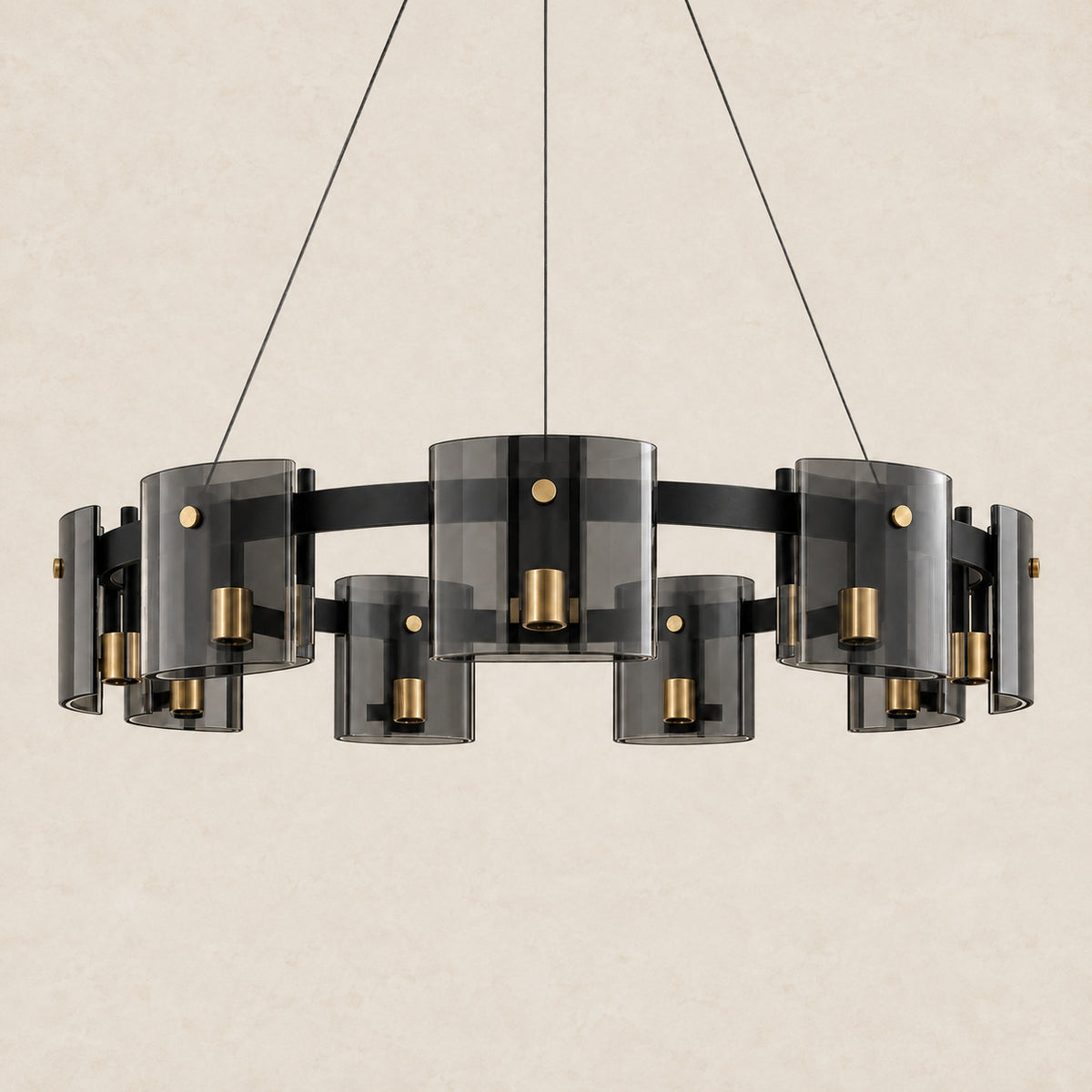Calyx chandelier – light off