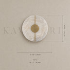 Carrara wall light by KAVORRI