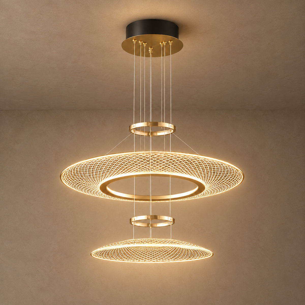 Circa pendant light – light on