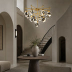 Crystal Rocks chandelier