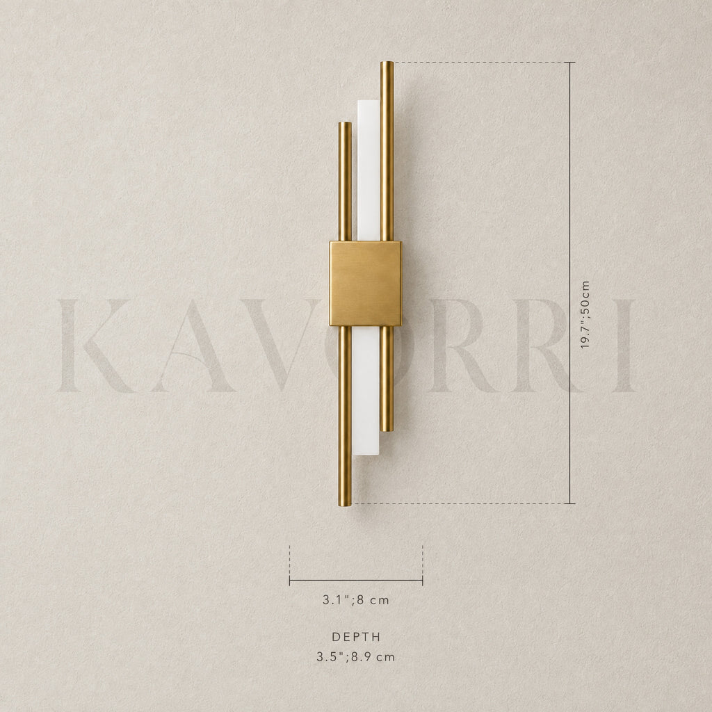 Duo wall light by KAVORRI