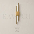 Duo wall light by KAVORRI