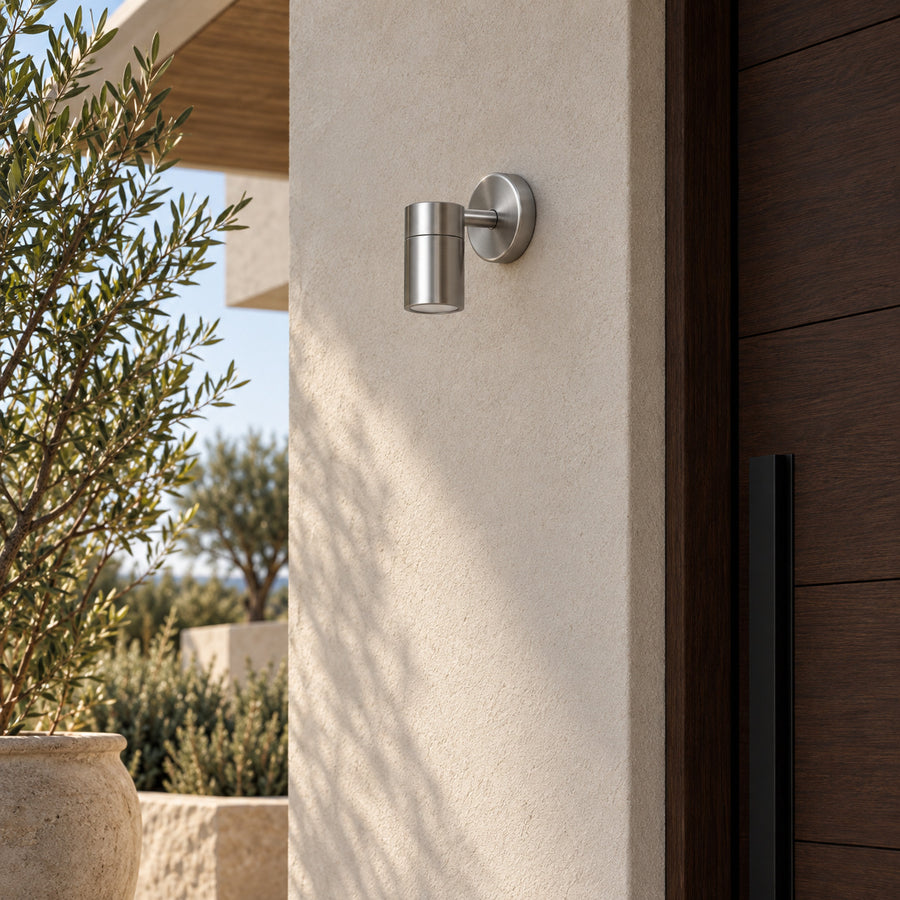 Outdoor Wall Light – Stainless Steel – Easton