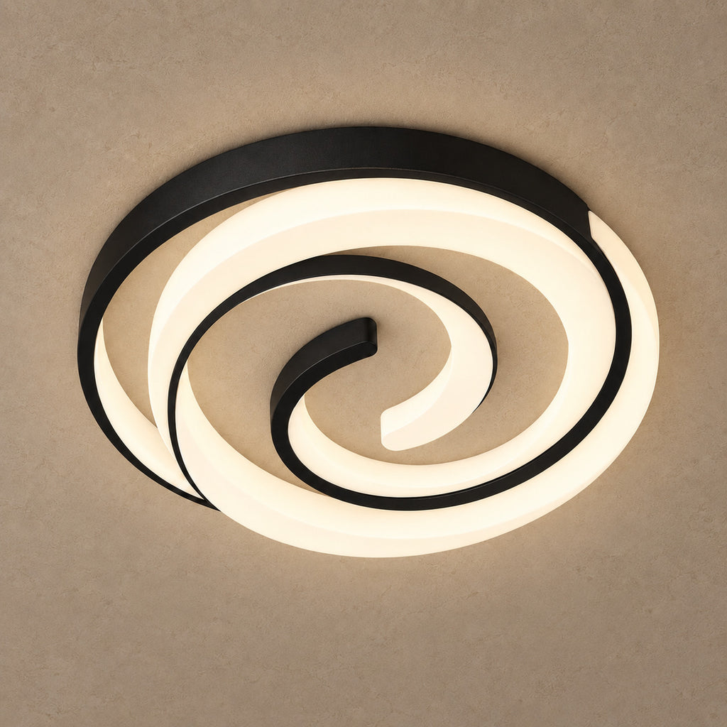 Ellie ceiling light – light on