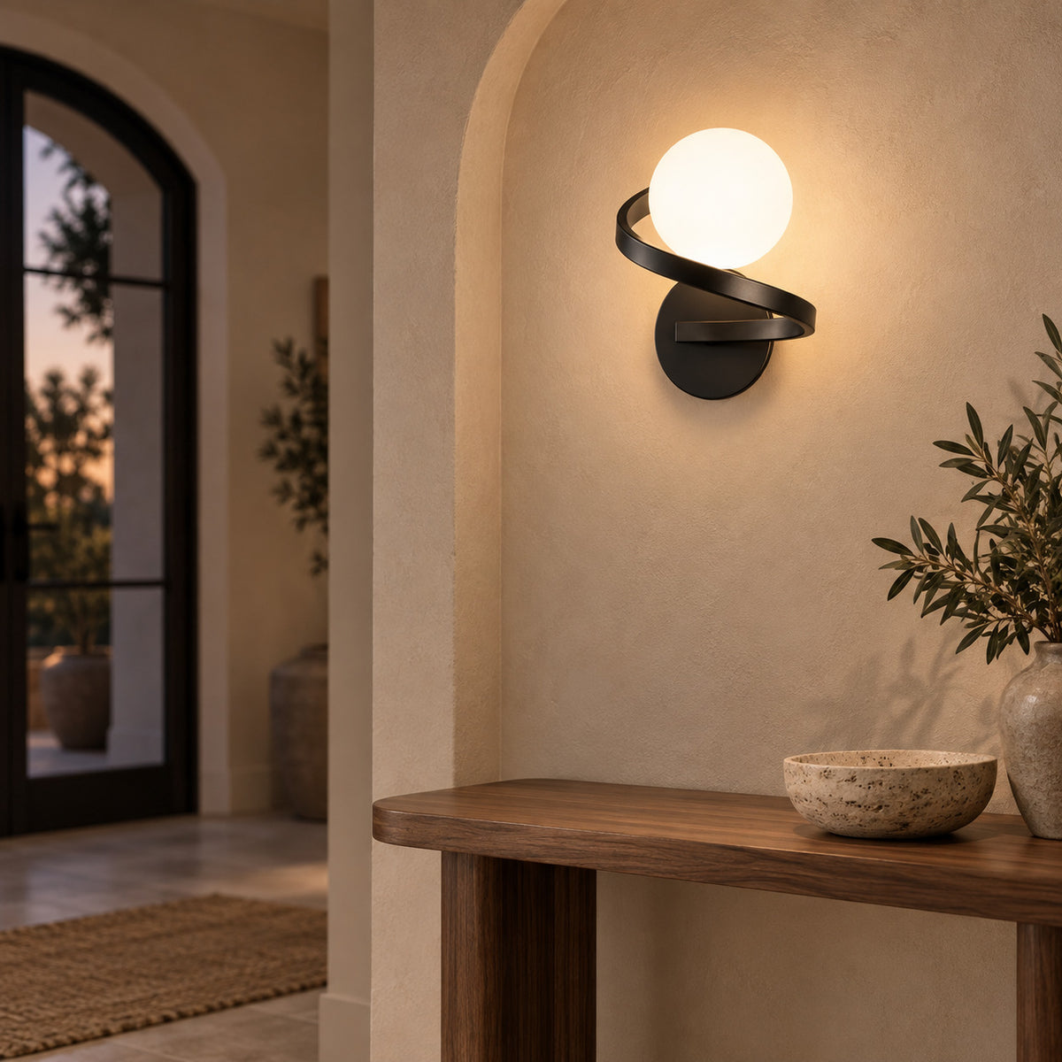 Ember wall light by KAVORRI