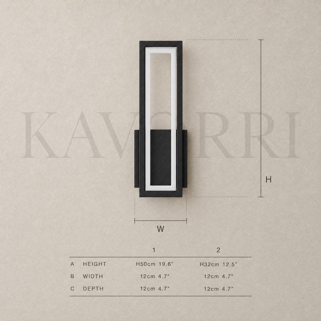 Esse wall light by KAVORRI