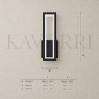 Esse wall light by KAVORRI