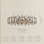 Ethereal chandelier